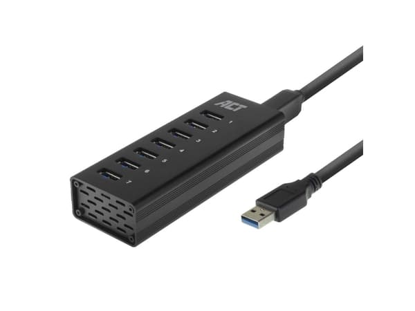 ACT USB hub 3.0 7 port, 20W power supply