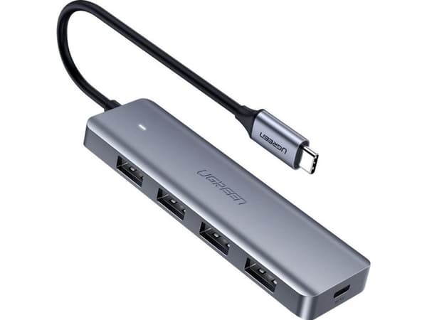 Ugreen - Hubb - 4 x SuperSpeed USB 3.0 - skrivbordsmodell