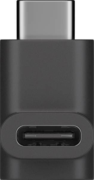USB-C Vinkeladapter (Svart)