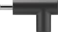 Miniatyrbild 1 av 3: USB-C Vinkeladapter (Svart)