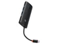 Miniatyrbild 2 av 5: Baseus WKQX040001, USB Type-C, HDMI, USB 3.2 Gen 1 (3.1 Gen 1) Type-A, USB 3.2 Gen 1 (3.1 Gen 1) Type-C, Svart, 1 styck