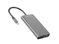 Miniatyrbild 1 av 5: 4smarts 458723, USB 3.2 Gen 1 (3.1 Gen 1) Type-C, 3,5mm, HDMI, RJ-45, USB 3.2 Gen 1 (3.1 Gen 1) Type-A, USB 3.2 Gen 1 (3.1 Gen 1) Type-C, VGA, 3840 x
