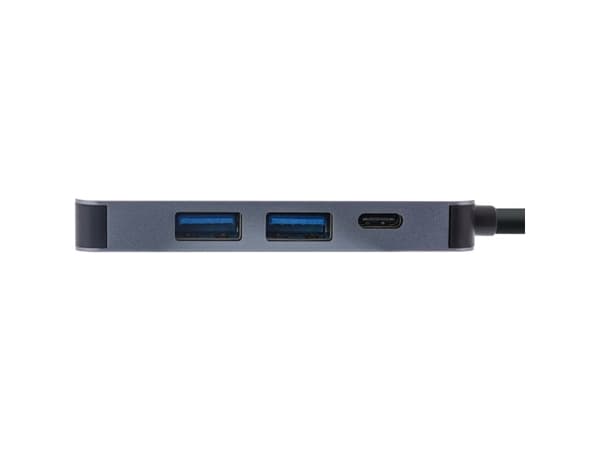 InLine 33271H, USB 3.2 Gen 1 (3.1 Gen 1) Type-C, HDMI, USB 3.2 Gen 1 (3.1 Gen 1) Type-A, USB Type-C, 5000 Mbit/s, 60 hz, 3840 x 2160 pixlar, Grå