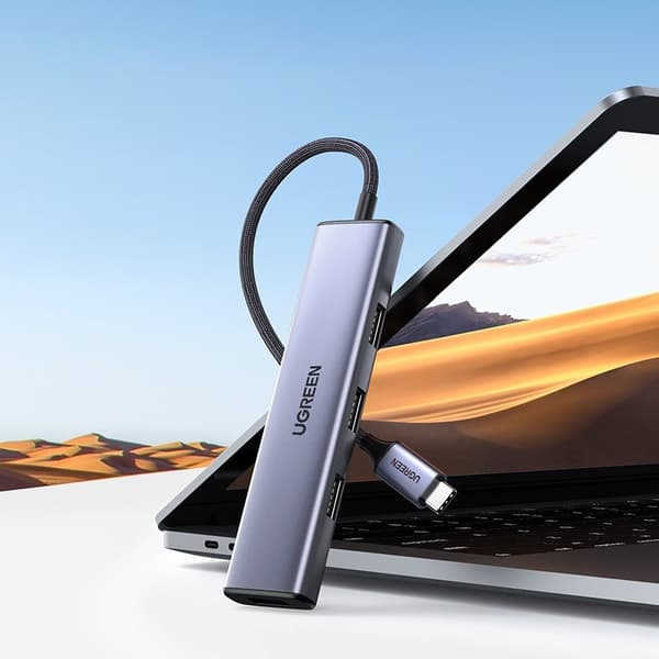 Ugreen 4x USB 3.2 Gen 1 Hub - Silver