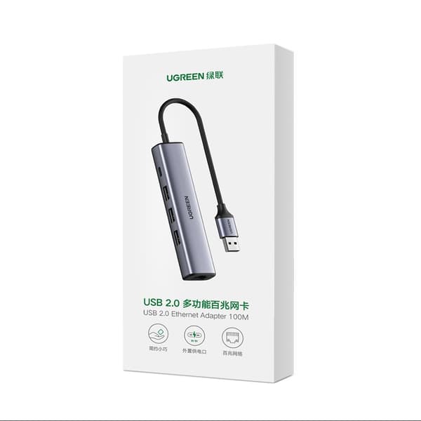 Ugreen Multifunktions Adapter HUB USB Typ-C - Grå