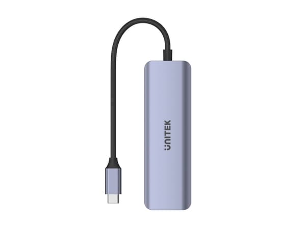 Unitek uHUB Q4 Next H1107K - Hubb - 4 x USB-C - skrivbordsmodell