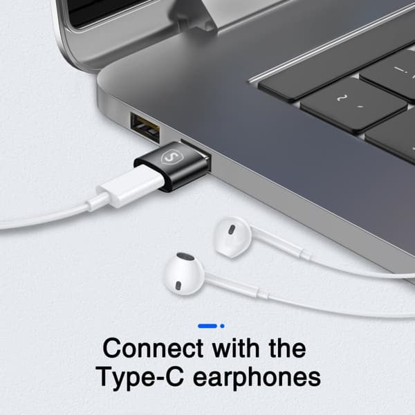 SiGN USB-C till USB-A Adapter, 2-pack