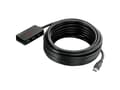 Miniatyrbild 1 av 2: ROLINE 12041098, USB 3.2 Gen 1 (3.1 Gen 1) Type-A, USB 3.2 Gen 1 (3.1 Gen 1) Type-A, 5000 Mbit/s, Svart, 10 m, 40 mm