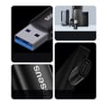 Miniatyrbild 5 av 6: Baseus USB 3.1 OTG Till Typ-C Adapter - Blå