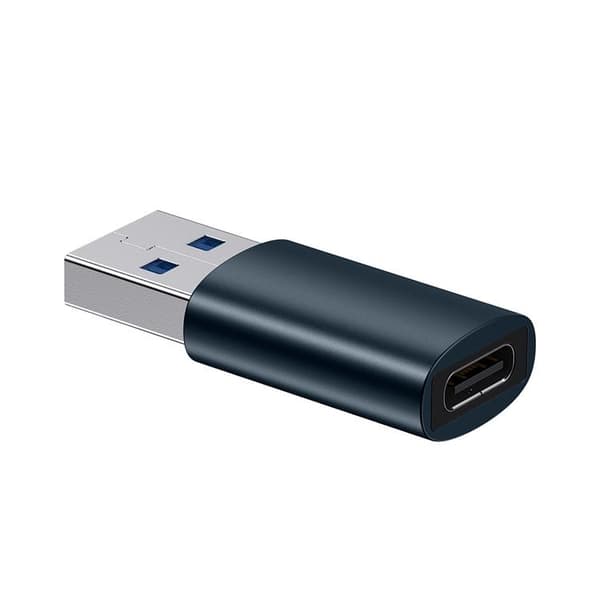 Baseus USB 3.1 OTG Till Typ-C Adapter - Blå