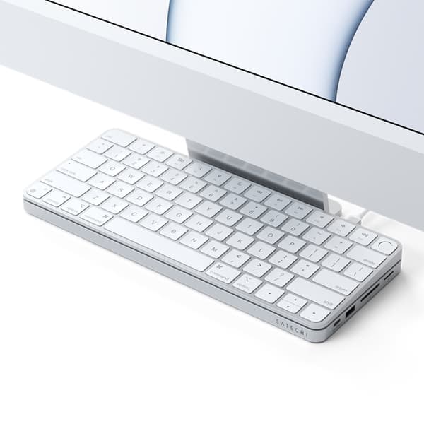 Satechi USB-C Slim Dock för iMac 24-tum (2021) - Silver