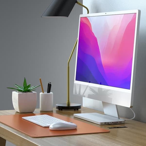 Satechi USB-C Slim Dock för iMac 24-tum (2021) - Silver