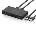 Miniatyrbild 3 av 5: Ugreen Switch Box HUB 4x USB 3.2 Gen 1 USB Splitter - Svart