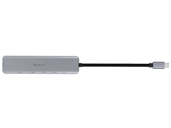 Tracer TRAPOD46997, USB Type-C, Gjuten aluminium, MicroSD (TransFlash), SD, Gjuten aluminium, USB, 60 W