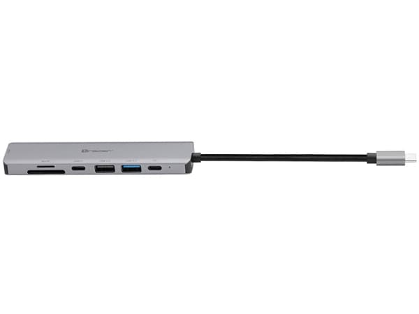 Tracer TRAPOD46997, USB Type-C, Gjuten aluminium, MicroSD (TransFlash), SD, Gjuten aluminium, USB, 60 W