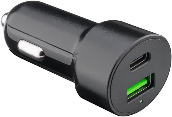 Kaksois-USB-autolaturi USB-C™ PD (Power Delivery) (48 W)