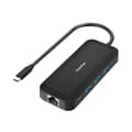 Miniatyrbild 1 av 3: HAMA USB-C Hubb Multi 6x Portar USB-A USB-C HDMI LAN