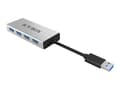 Pikkukuva 1 / 5: ICY BOX IB-AC6104, USB 3.2 Gen 1 (3.1 Gen 1) Type-A, USB 3.2 Gen 1 (3.1 Gen 1) Type-A, 5000 Mbit/s, Valkoinen, Alumiini, Teho