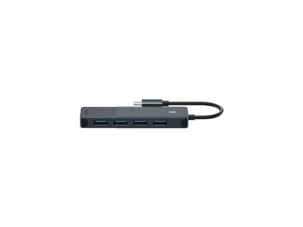 Rapoo UCH-4001, USB Type-C, USB 3.2 Gen 1 (3.1 Gen 1), Hankoppling, Svart, 0,017 m, 5 Gbit/s
