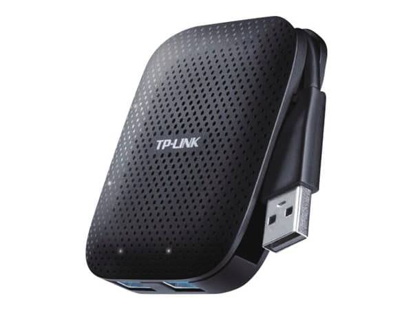 TP-Link UH400 - Hub - 4 x SuperSpeed USB 3.0 - stasjonær