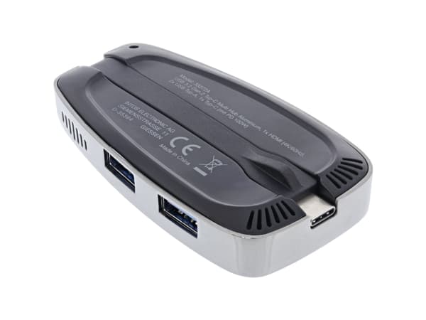 InLine 33272A, USB 3.2 Gen 2 (3.1 Gen 2) Type-C, HDMI, USB 3.2 Gen 2 (3.1 Gen 2) Type-A, USB 3.2 Gen 2 (3.1 Gen 2) Type-C, 10000 Mbit/s, 3840 x 2160