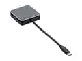 Miniatyrbild 2 av 4: InLine 35392A, USB 3.2 Gen 1 (3.1 Gen 1) Type-A, USB 3.2 Gen 1 (3.1 Gen 1) Type-A, 5000 Mbit/s, Svart, Gjuten aluminium, USB