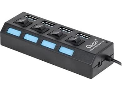 USB HUB vil ha 4x USB-A 3.0 (KOM0940)