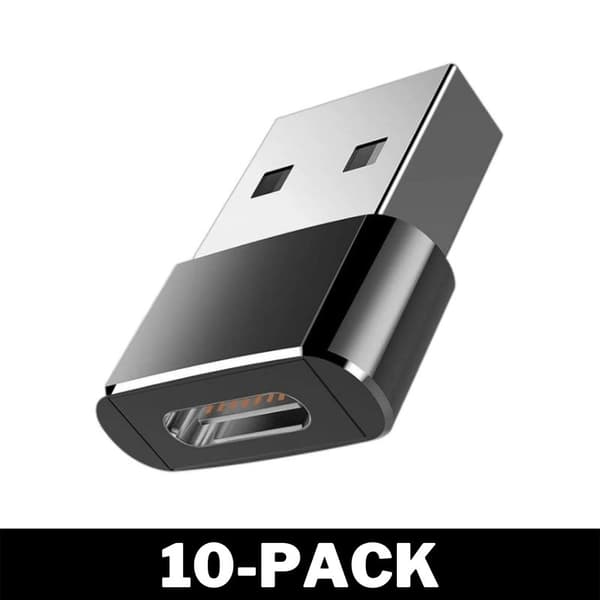 Minisovitin USB-C - USB 3.0 - musta