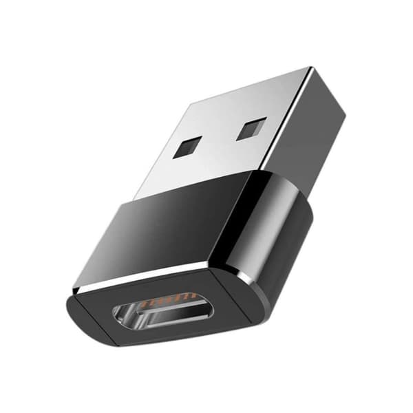 Älykäs USB-C-USB-sovitin - USB 3.0 musta