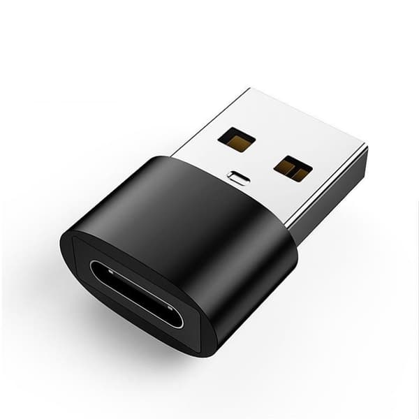 Älykäs USB-C-USB-sovitin - USB 3.0 musta