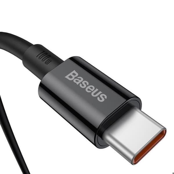 Baseus Superior Series - USB-C till USB-C PD-anslutningskabel 100W 1m (czarny) - 6953156208438