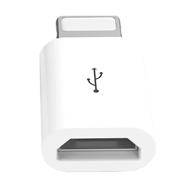 Adapter Micro-USB till Lightning 2in1 Laddning + Dataöverföring