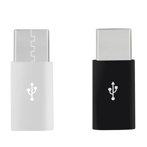 Micro-USB till USB-C Adapter 2in1 Laddning + Dataöverföring