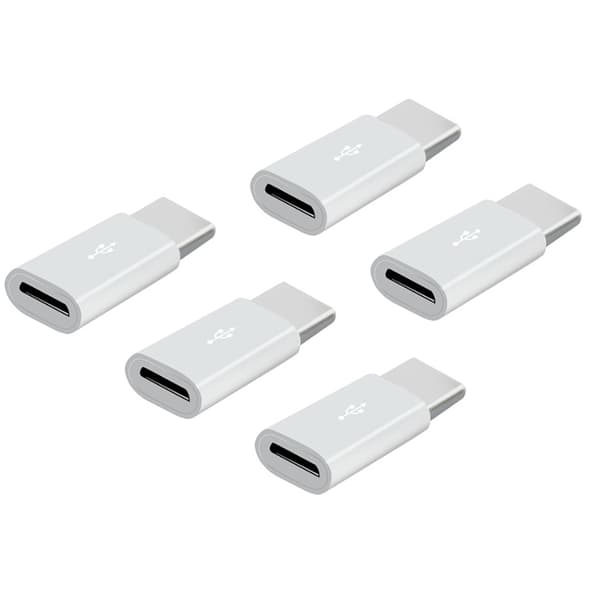 Micro-USB till USB-C Adapter 2in1 Laddning + Dataöverföring