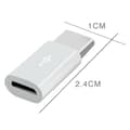 Miniatyrbild 10 av 11: Micro-USB till USB-C  Adapter 2in1 Laddning + Dataöverföring