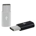 Miniatyrbild 1 av 11: Micro-USB till USB-C  Adapter 2in1 Laddning + Dataöverföring