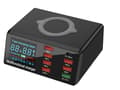 Miniatyrbillede 1 af 3: USB-Hubb & laddningsstation med 8 usb portar & qi trådlös ladddning, quickcharge 3.0