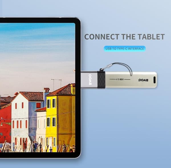 USB-C till USB OTG-Converter Adapter Kontakt - BAWOO