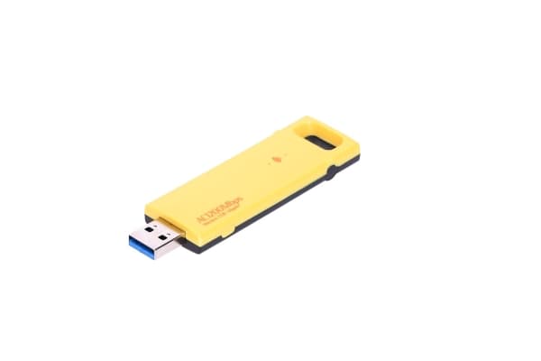 Extralink U1200AC AC1200 DUAL BAND WIRELESS USB ADAPTER, Vifte, Gult, Plast