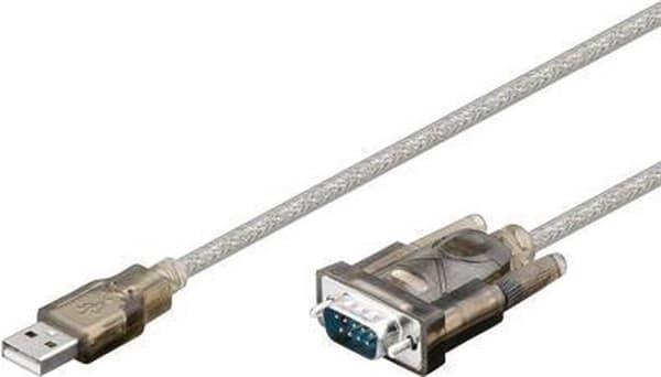 Goobay USB till 9-stifts seriell RS-232-adapter - 1,5 meter