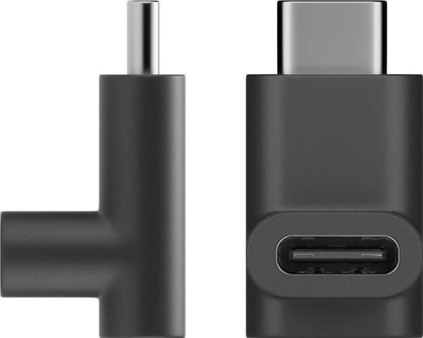 Goobay 55556 afstandsstykke til kabler USB C Sort