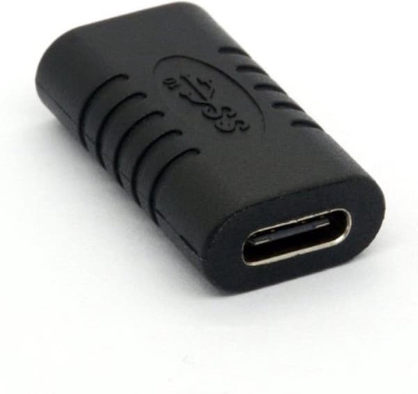 Dolphix USB-C till USB-C-koppling - USB3.0 / Svart