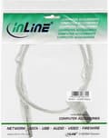 Pikkukuva 4 / 6: InLine 34516L USB-kaapeli 0,3 m USB 2.0 USB A USB B Läpinäkyvä