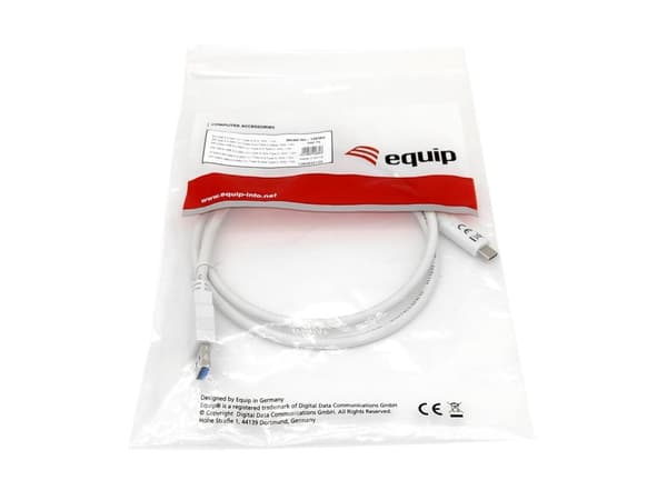 Varusteet - USB-kaapeli - USB (M) - USB-C (M) - USB 3.2 - 3 A - 1 m - valkoinen