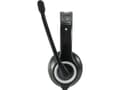 Miniatyrbillede 3 af 5: Udstyr Headset USB 245301 2m Kabel,Mikro,Fernbe. Stereo sort