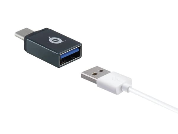 Conceptronic DONN04G OTG Adapter til USB-C 2-pack, USB-C til USB-A og USB-C til Micro-USB