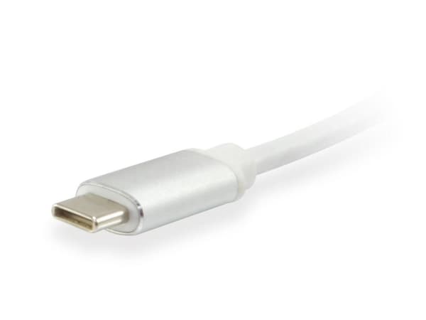 Udstyr 133451 Kabelafstandsstykke USB Type C VGA Hvid