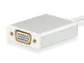 Miniatyrbillede 2 af 4: Udstyr 133451 Kabelafstandsstykke USB Type C VGA Hvid