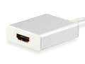 Miniatyrbillede 2 af 4: Udstyr 133452 Kabelafstandsstykke USB Type C HDMI Hvid