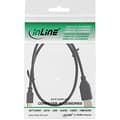 Miniatyrbild 3 av 3: InLine - USB-kabel - Micro USB Typ B (M) till USB (M) - USB2.0 - 30 cm - Svart (31703P)